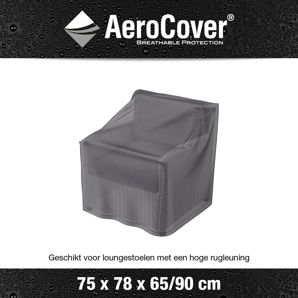 AeroCover Loungestoelhoes (hoge Rug) 75 X 78 X 65/90 Cm 3 AeroCover Loungestoelhoes (hoge Rug) 75 X 78 X 65/90 Cm - Afbeelding 3