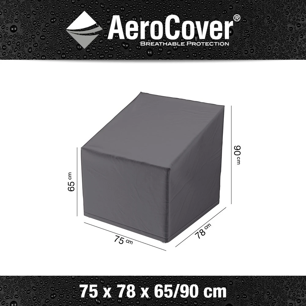 AeroCover Loungestoelhoes (hoge Rug) 75 X 78 X 65/90 Cm 4 AeroCover Loungestoelhoes (hoge Rug) 75 X 78 X 65/90 Cm - Afbeelding 4