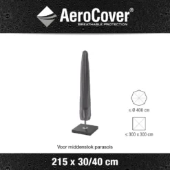AeroCover Parasolhoes H 215 X 30/40 Cm 6 AeroCover Parasolhoes H 215 X 30/40 Cm -Goedkope Tuin Pure Winkel aerocover parasolhoes antraciet h215x30 40cm 1000x1000 621e0db9854e1 l