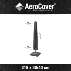 AeroCover Parasolhoes H 215 X 30/40 Cm 7 AeroCover Parasolhoes H 215 X 30/40 Cm -Goedkope Tuin Pure Winkel aerocover parasolhoes antraciet h215x30 40cm 1000x1000 621e0db9d4cad l