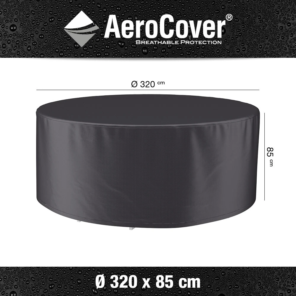 AeroCover Tuinsethoes Ø 320 X H 85 Cm 4 AeroCover Tuinsethoes Ø 320 X H 85 Cm - Afbeelding 4