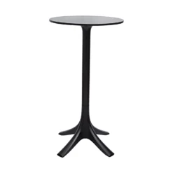 Bartafel BILLY Zwart - Ø 60 X H 110 Cm