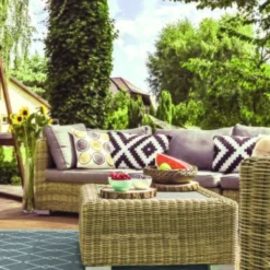 Buitenkleed MESH Dark Grey / White - 180 X 120 Cm -Goedkope Tuin Pure Winkel buitenkleed mesh dark grey white 180 x 120 cm 533x800 624ae3f76cae5 l