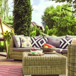 Buitenkleed MESH Terra / White - 180 X 120 Cm -Goedkope Tuin Pure Winkel buitenkleed mesh terra white 180 x 120 cm 533x800 624ae3f8961a3 l