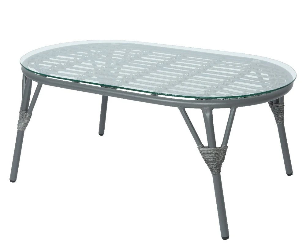 Evora Loungeset Grijs - 145 X 80 X 83 Cm 4 Evora Loungeset Grijs - 145 X 80 X 83 Cm - Afbeelding 4