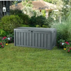 Keter Glenwood Opbergbox 390L Grafiet -Goedkope Tuin Pure Winkel keter glenwood opbergbox 390l grafiet 800x717 62738fe7ba33f l