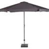 Platinum Middenstokparasol Antigua Volant Ø 300 Cm Antraciet
