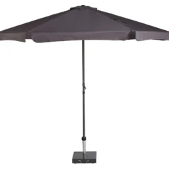 Platinum Middenstokparasol Antigua Volant Ø 300 Cm Antraciet