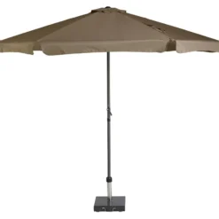 Platinum Middenstokparasol Antigua Volant Ø 300 Cm Taupe