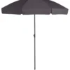 Platinum Middenstokparasol Aruba Volant Ø 200 Cm Antraciet