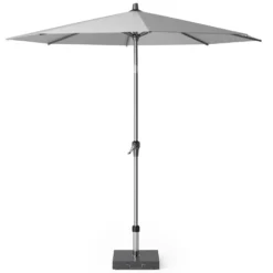 Platinum Middenstokparasol Riva Ø 250 Cm Lichtgrijs