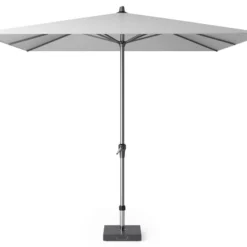 Platinum Middenstokparasol Riva 275 X 275 Cm Lichtgrijs