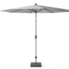 Platinum Middenstokparasol Riva Ø 300 Cm Lichtgrijs