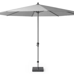 Platinum Middenstokparasol Riva Ø 350 Cm Lichtgrijs