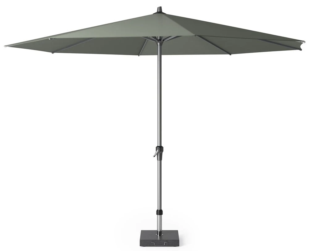 Platinum Middenstokparasol Riva Ø 350 Cm Olijfgroen 1 Platinum Middenstokparasol Riva Ø 350 Cm Olijfgroen
