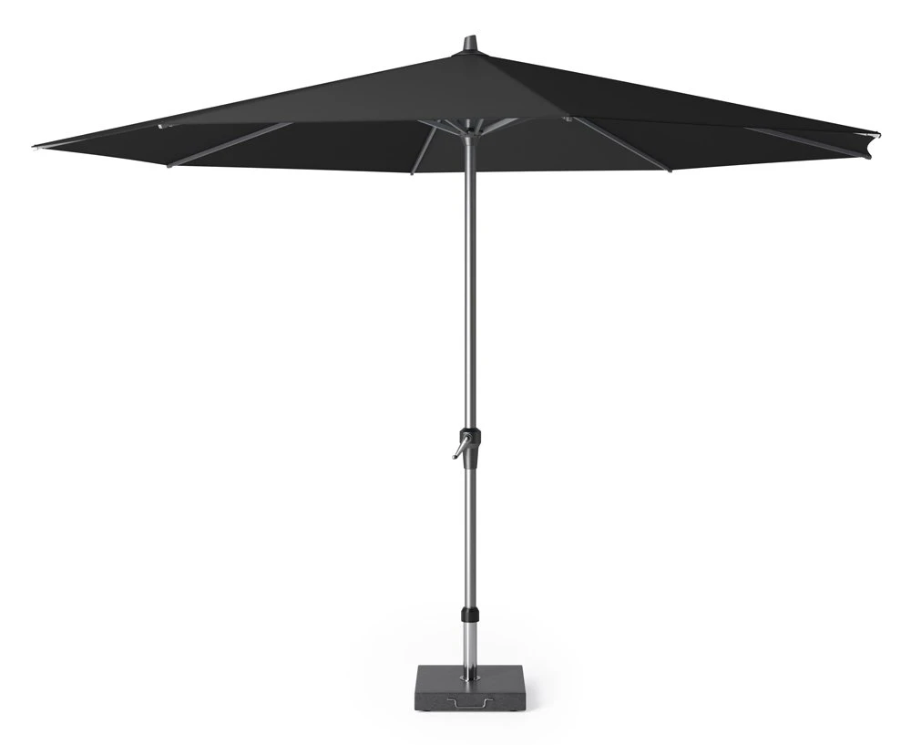 Platinum Middenstokparasol Riva Ø 350 Cm Zwart 1 Platinum Middenstokparasol Riva Ø 350 Cm Zwart