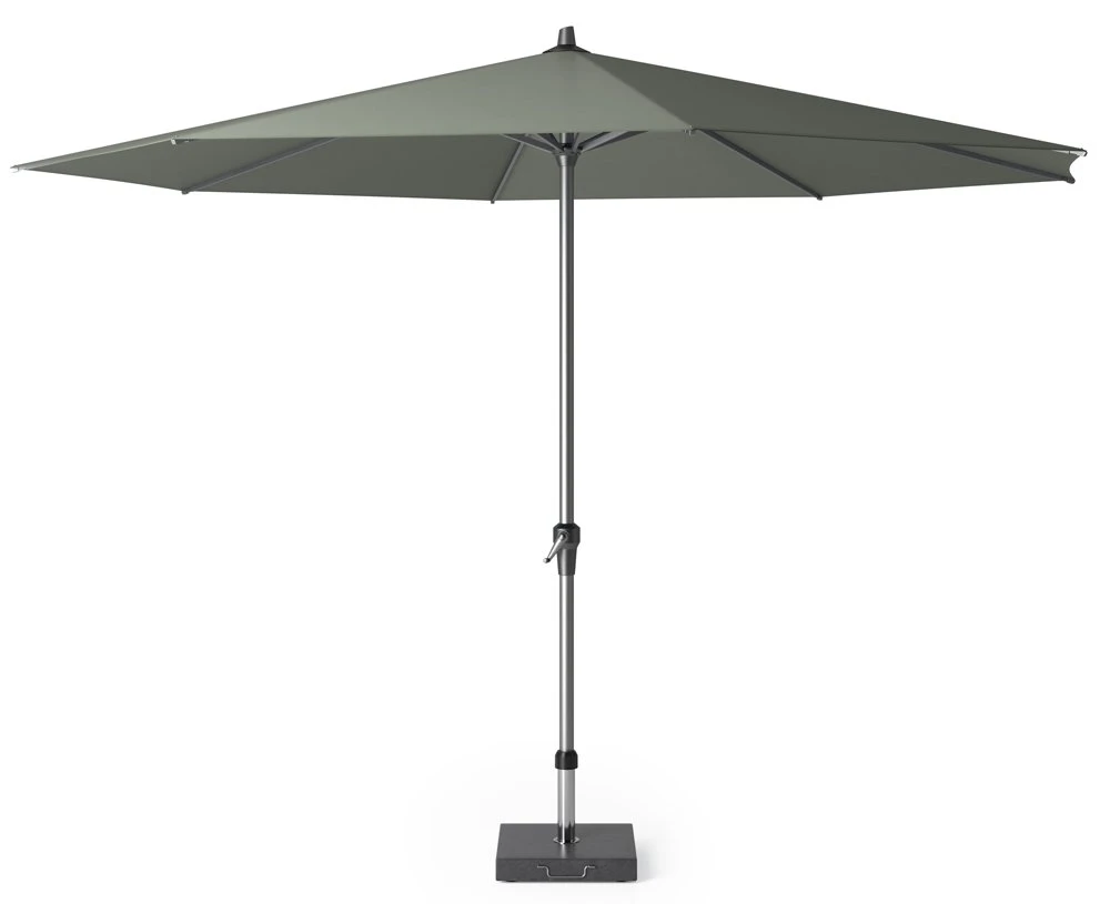 Platinum Middenstokparasol Riva Ø 400 Cm Olijfgroen 1 Platinum Middenstokparasol Riva Ø 400 Cm Olijfgroen