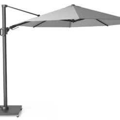 Platinum Zweefparasol Challenger T² Ø 350 Cm Lichtgrijs