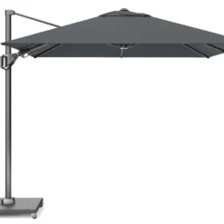 Platinum Zweefparasol Voyager T² 270 X 270 Cm Antraciet