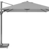 Platinum Zweefparasol Voyager T² 270 X 270 Cm Lichtgrijs