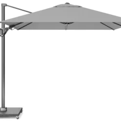 Platinum Zweefparasol Voyager T² 270 X 270 Cm Lichtgrijs