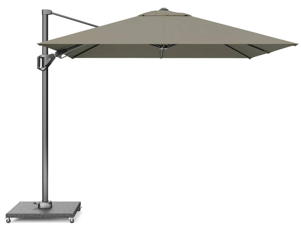 Platinum Zweefparasol Voyager T² 270 X 270 Cm Taupe 1 Platinum Zweefparasol Voyager T² 270 X 270 Cm Taupe