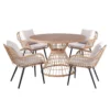 Royal Seasons COCOON Dining Set 4p Naturel