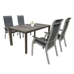 Royal Seasons SEVILLA Dining Set Met 4 Stoelen